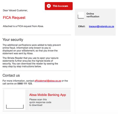 FICA Scam