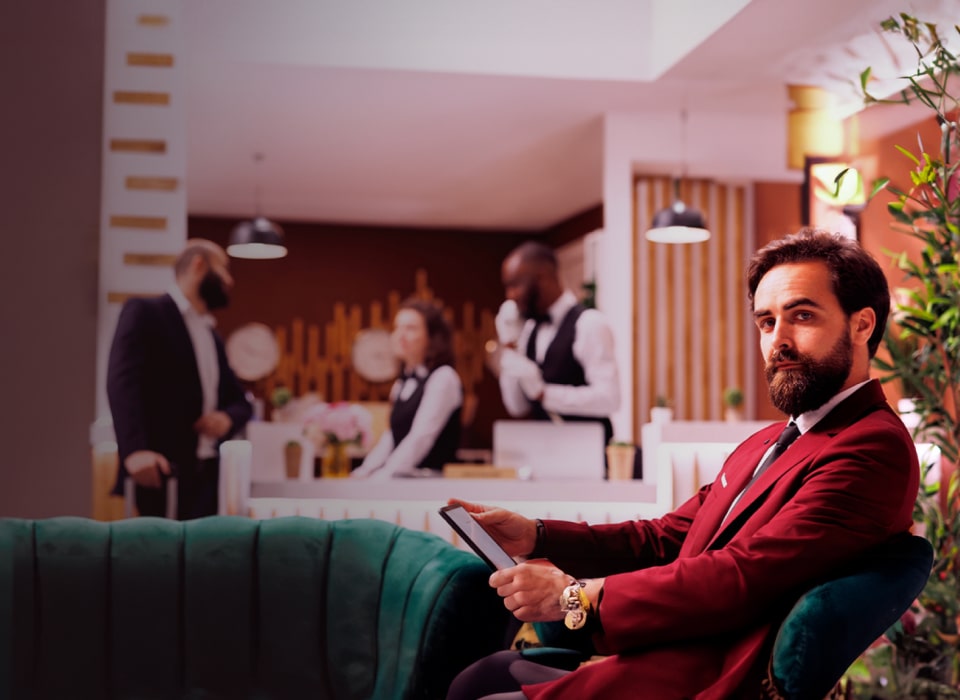 Airport lounge benefits
